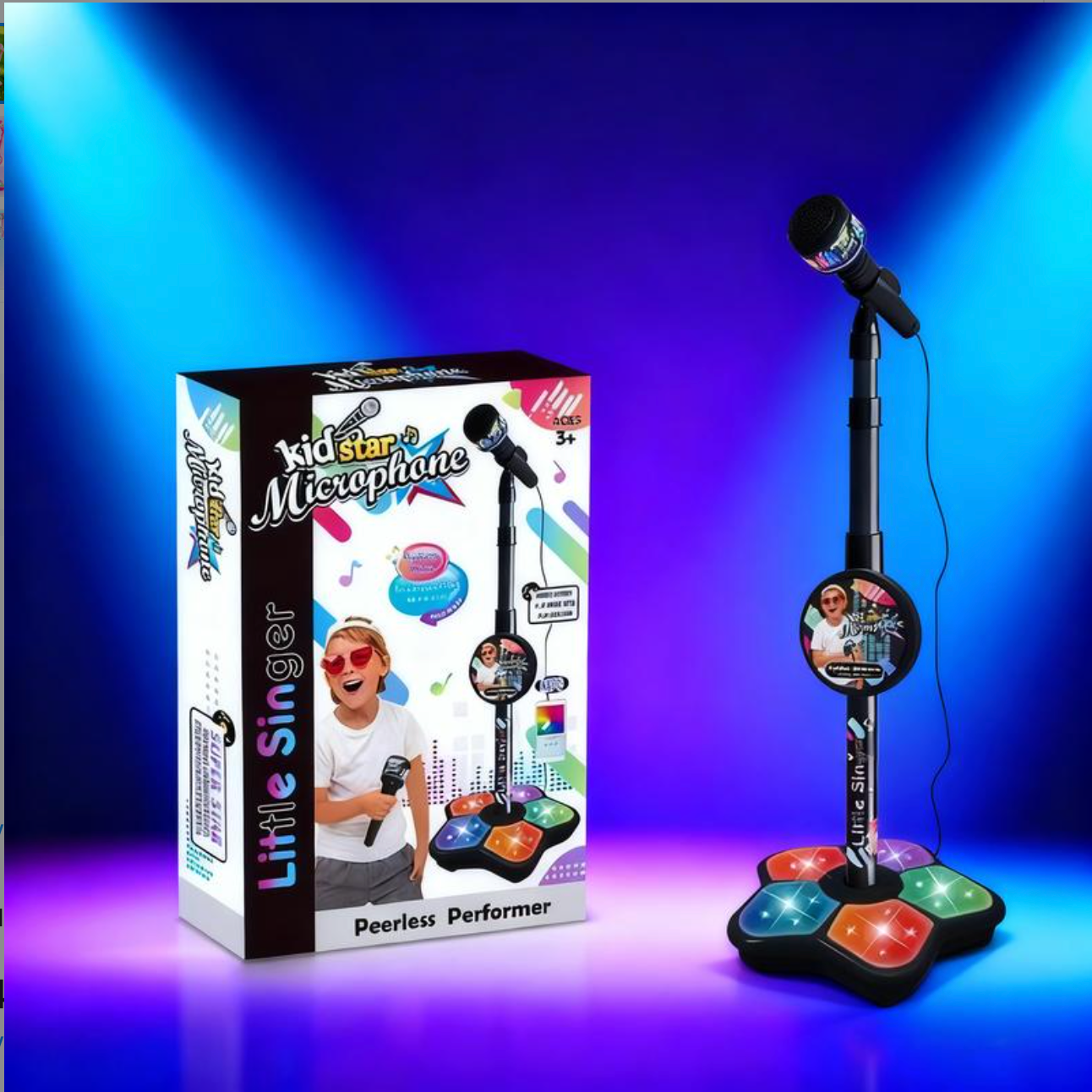 Karaoke Microphone Toy by Vultos